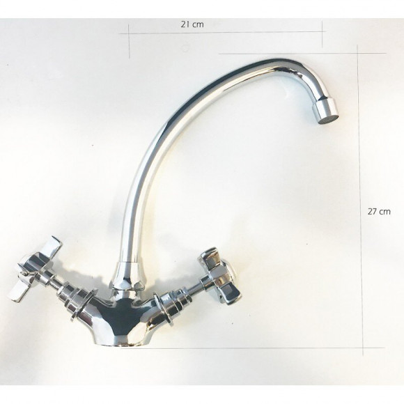 Mitigeur Pour Évier De Cuisine Avec Bec Mobile Et Tête Traditionnelles