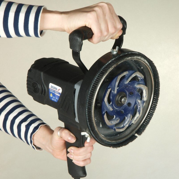 Dtools - Ponceuse À Béton - Puissance Nominale 1500w - Surfaceuse À Béton - 6 Vitesses - Outil Électroportatif Bricolage -