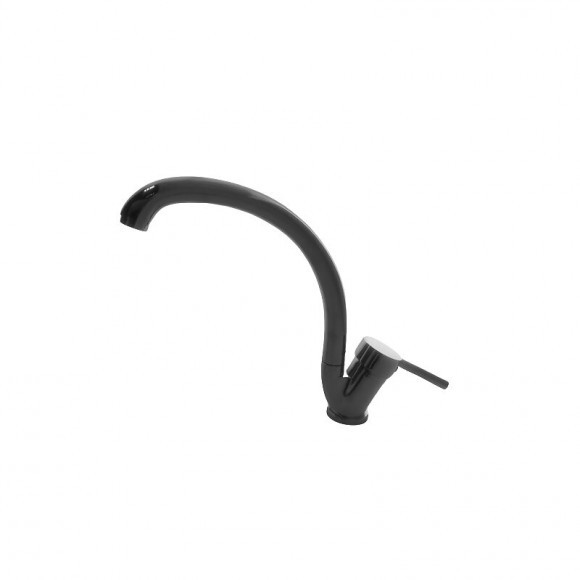 Mitigeur De Lavabo, Évier Pour Cuisine En Laiton Chromé Avec Bec Haut