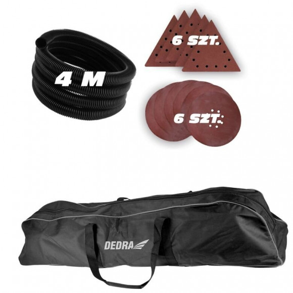 Dtools - Ponceuse À Gypse Téléscopique Filaire - Puissance  710w - Vitesse 600-1500 Rpm - Ponçage Des Angles/plafond - Bric