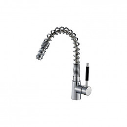 Robinet Mitigeur De Cuisine 360 Rotatif Robinet D'évier Extractible Moderne