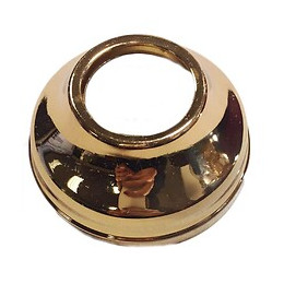 Rosace En Laiton Doré Diamètre 32