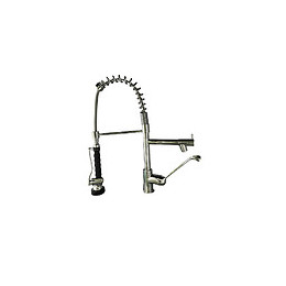 Mitigeur Robinet De Prélavage Double Sortie Complet De Manette Clinique Et Douchette Professionnel