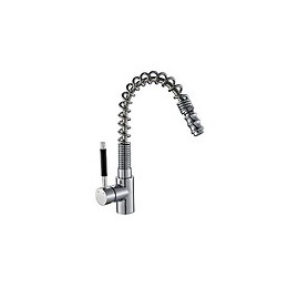 Robinet Mitigeur De Cuisine 360 Rotatif Robinet D'évier Extractible Moderne