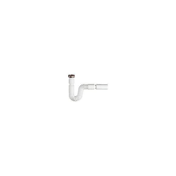 Siphon Extensible Annelé Ø1' 1/2 Pour Évier