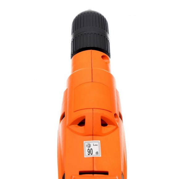 Dcraft - Perceuse Électrique Filaire - Puissance 1200 W - Vitesse Max 2880 Min - Mandrin 6,5 - 10 Mm - Orange