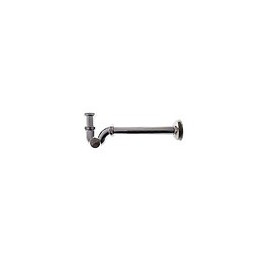 Siphon De Drainage En Laiton Chromé 1.1 / 4 "s Pour Lavabo De Lavabo Bidet