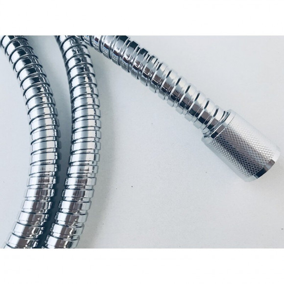 Tuyau Flexible Douche Ecoflex Double Sertissage En Acier Inox 150 Cm
