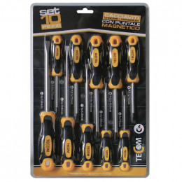 Ensemble De Tournevis Magnétiques 10 Pièces