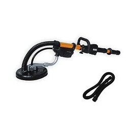 Dtools - Ponceuse À Plâtre - Puissance 710 W - Longueur Réglable 110 - 160 Cm - Tête Rotative - Avec Béquille - Noir