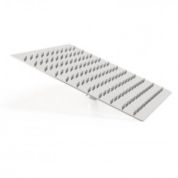 Pommeau De Douche Carré 30 X 30 En Acier Chromé Anticalcaire