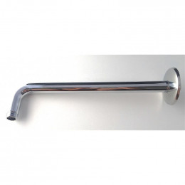 Bras De Douche Mural En Laiton Chromé De 40 Cm