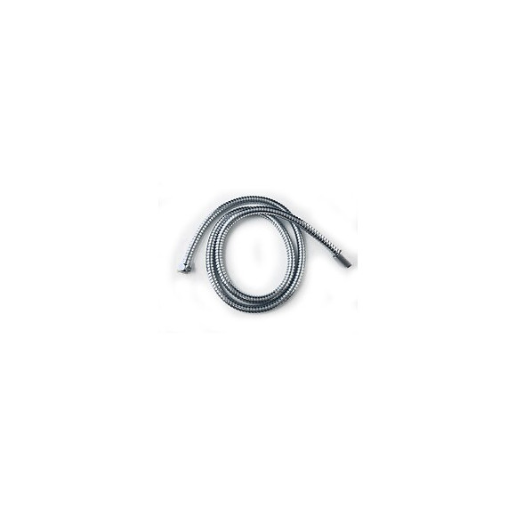 Tuyau Flexible Douche Ecoflex Double Sertissage En Acier Inox 150 Cm