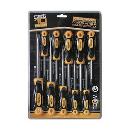 Ensemble De Tournevis Magnétiques 10 Pièces
