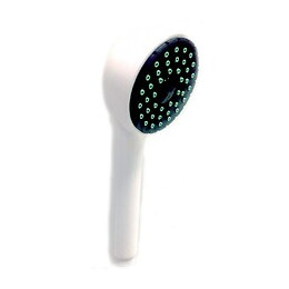 Pomme De Douche Blanche Simple Anti-calcaire