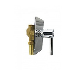 Système De Chasse D'eau Complet Avec Poignée Ronde Moderne 3/4