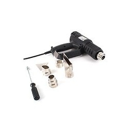 Dcraft - Brûleur Électrique - Puissance 2000w - Tension 230v/50hz - Écran Lcd - Soudeuse De Plastique - Noir