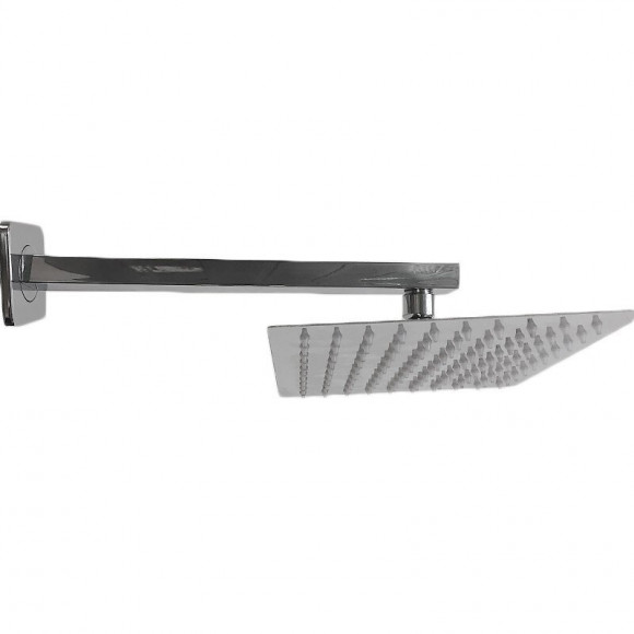 Ensemble De Douche Carré Bras De Douche Complet Pommeau De Douche Carré