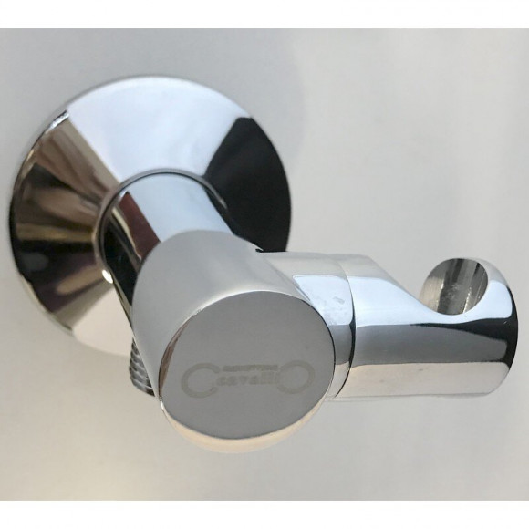 Support De Douche Mural Avec Prise D'eau Intégrée