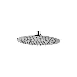 Pommeau De Douche En Laiton Chromé Lourd, Anti-calcaire, Rond 20 Cm, Articulé