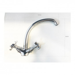 Mitigeur Pour Évier De Cuisine Avec Bec Mobile Vintage Retro