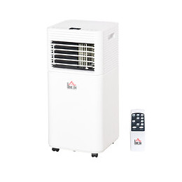 Climatiseur Portable 9.000 Btu/h - Ventilateur, Déshumidificateur - Réfrigérant Naturel R290 - Télécommande - Débit D'air