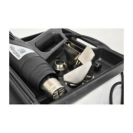 Dcraft - Brûleur Électrique - Puissance 2000w - Tension 230v/50hz - Écran Lcd - Débit D'air Réglable - Noir