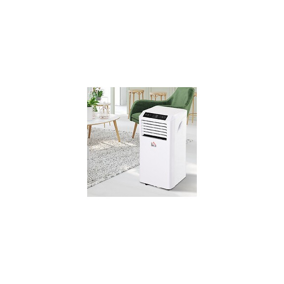 Climatiseur Portable 9.000 Btu/h - Ventilateur, Déshumidificateur - Réfrigérant Naturel R290 - Télécommande - Débit D'air