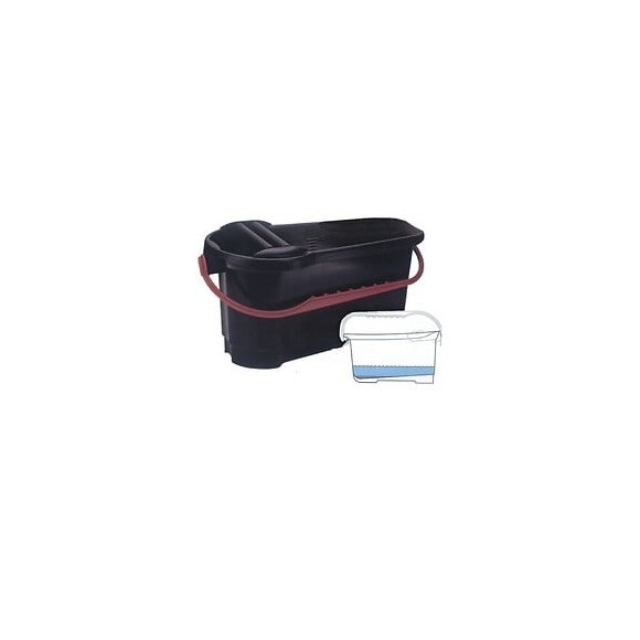 Dtools - Bac De Rinçage À Pour Carreleur 24 L - Nettoyage De Joints - Bac De Lavage Pour Jointement De Carrelage - Noir