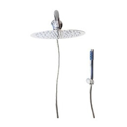 Ensemble De Douche Avec Bras De Douche 40cm