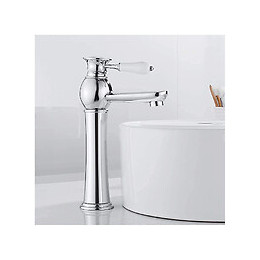 Robinet À Manette Pour Salle De Bains Ou Cuisine, Style Vintage