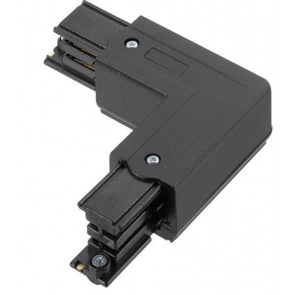 Track Light Interconnecteur Saillie/ 3 Allumages/ Angle 90°/ Noir