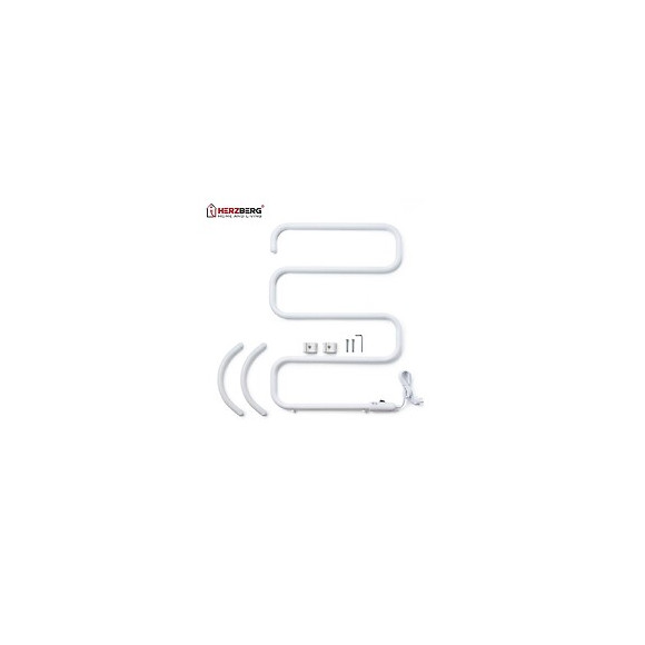 Herzberg Hg-8071: Porte-serviettes Chauffant Électrique