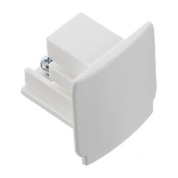 Track Light Terminaison Saillie/ 3 Allumages/ Blanc