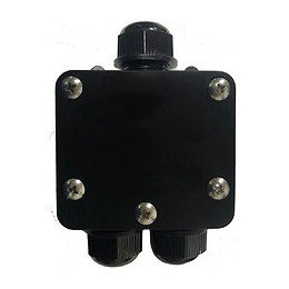 Boitier D’interconnexion Ip68 3 Voies/max2.5mm2/noir