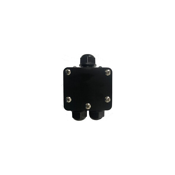 Boitier D’interconnexion Ip68 3 Voies/max2.5mm2/noir