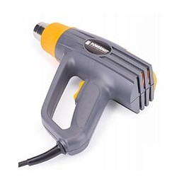 Power Tool - Pistolet À Air Chaud 2000w 350/600 ℃ - 4 Buses Inclus - Décapeur Thermique Atelier Bricolage - Gris