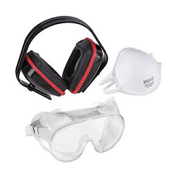 Kit Protection - Masque/antibruit/lunettes