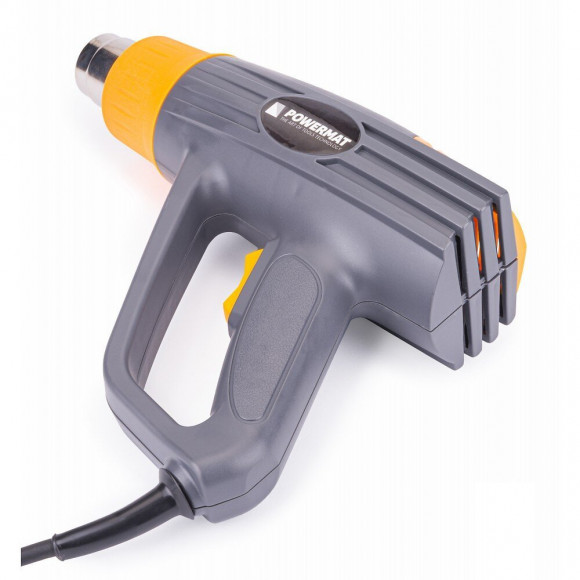 Power Tool - Pistolet À Air Chaud 2000w 350/600 ℃ - 4 Buses Inclus - Décapeur Thermique Atelier Bricolage - Gris