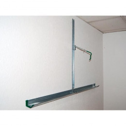 Porte Velo Mural Sur Rail En Acier