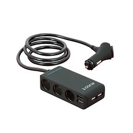 Auto-t Multiprise 12/24v + 4usb. Forte Puissance 6,8a