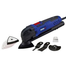 Dtools - Outil Électrique Multifonction Travaux Ponçage/coupe/grattage - Puissance 250 W - Oscillations 11 000-20 000/min - B