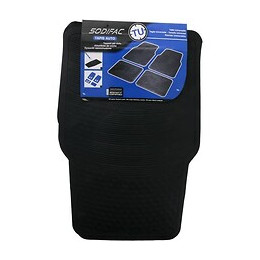 Sodifac Lot De 4 Tapis Caoutchouc Panda Amikaze