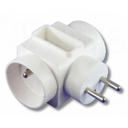 Bloc Multiprise Mixte  Lineaire - Ea2t1s