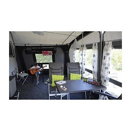 Midland Tapis De Sol Pvc - 250 X 400 Cm - Bleu