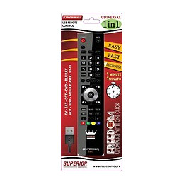 Télécommande Universelle Mbg Freedom 1-1 Noire