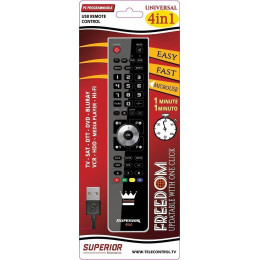 Télécommande Universelle Mbg Freedom 4-1 Noire