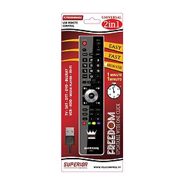 Télécommande Universelle Mbg Freedom 2-1 Noire