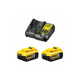 Power Set Dewalt (2 X 18v 5,0 Ah Dcb107)