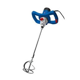 Dtools - Malaxeur Électrique 1300 W/230v - Vitesse 200-700 Tr/min - Diamètre Turbine 120 Mm - Fixation M14 - Bleu